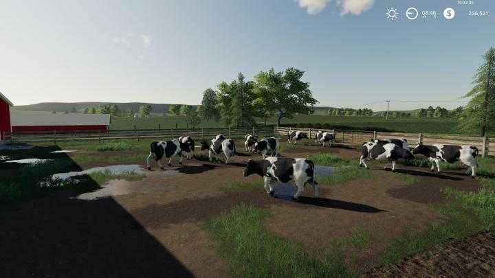 FS19 – Autumn Oaks Cows! Fixed Again Map V2