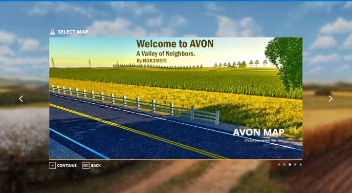 Avon Map V1.4 FS19