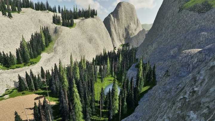 Axe Mountain Map V1.0 FS19