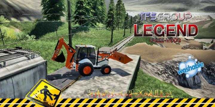 FS19 – Backhoe Loader 420F2 Polimix V1.5