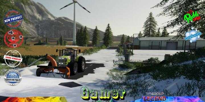 FS19 – Belgique Snow Map V1