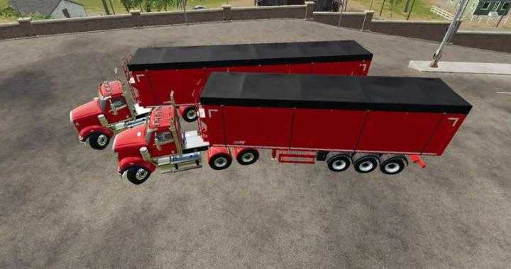 FS19 – Benalu Optiliner 106 And 133 Trailer V1