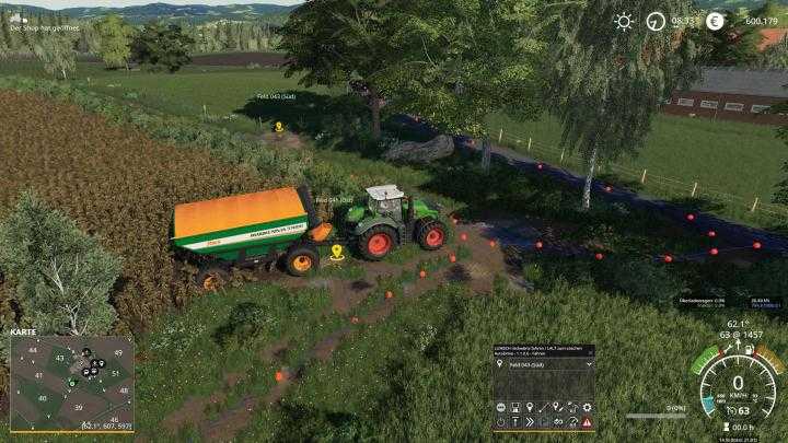 FS19 – Bergisch Land – Autodrive Kurs V1