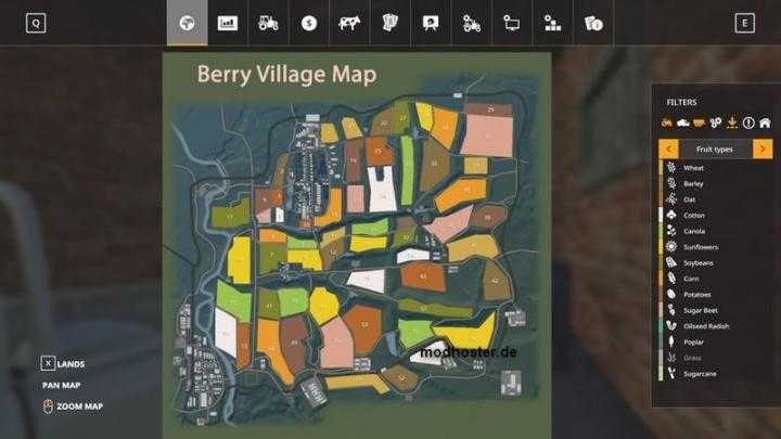 FS19 – Berry Village Map V2.4.7