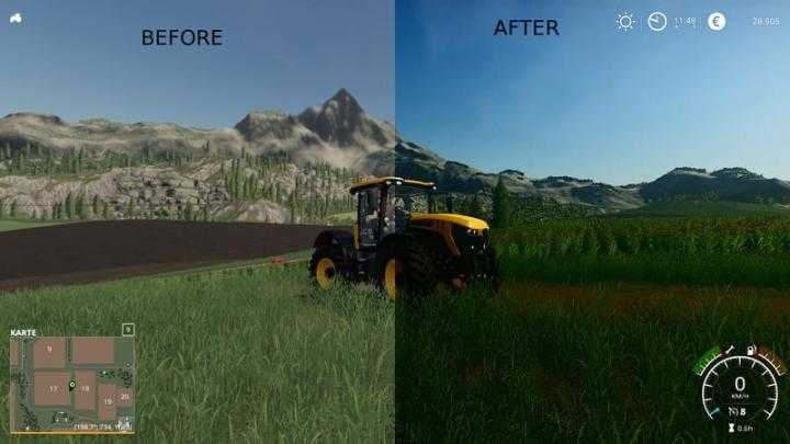 FS19 – Better Graphics – Shadermod V2