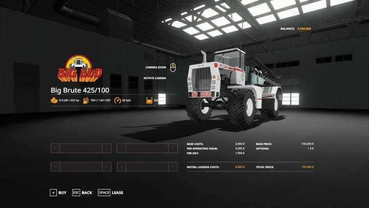 FS19 – Big Brute Sprayer V1