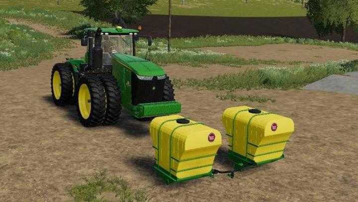 FS19 – Big John Front Tanks For Custom’s 9R V1.0.1