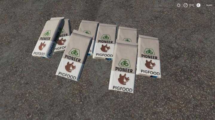 FS19 – Big Pioneer Animal Food Bag Package V2