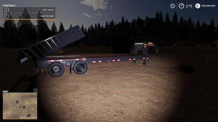 FS19 – Big Tex 22 Gph With A Dump Box V1