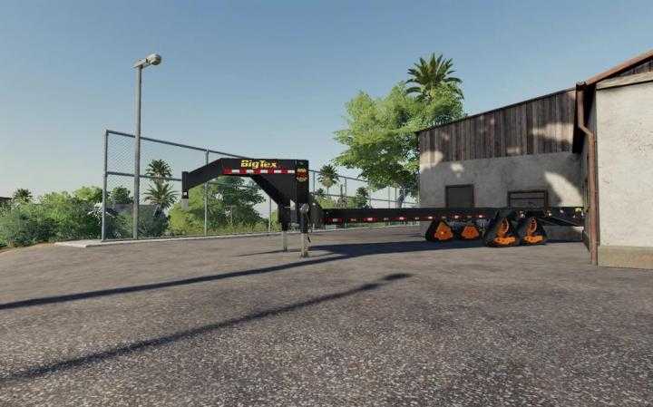 Bigtex Trailer With Tracks V1.0 FS19