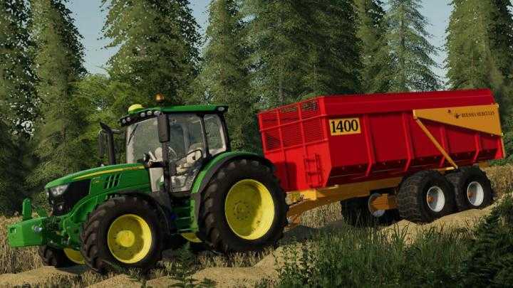 FS19 – Bijlsma Hercules 1400 Trailer V2