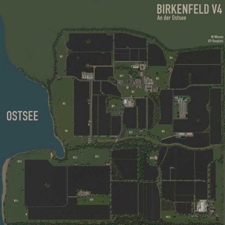 FS19 – Birkenfeld An Der Ostsee Map V4