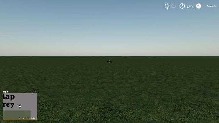 FS19 – Blank Map 4K With Infolayer V1