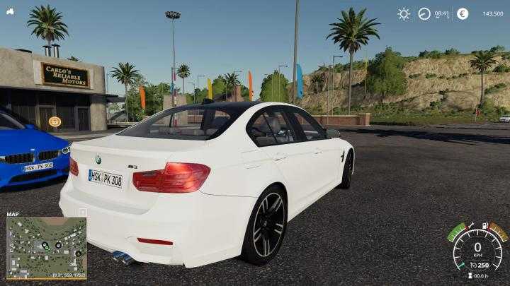 FS19 – Bmw M3F30 Police V1