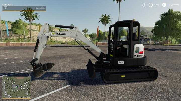 FS19 – Bobcat E55 V1