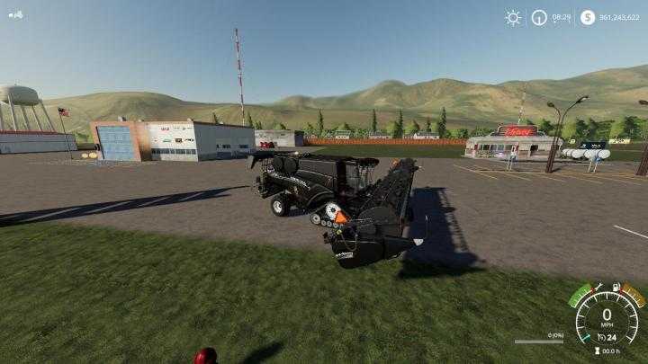 FS19 – Bones Newholland Harvester And Header Ve V1