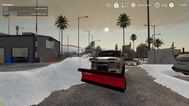 FS19 – Boss Snow Plow V1