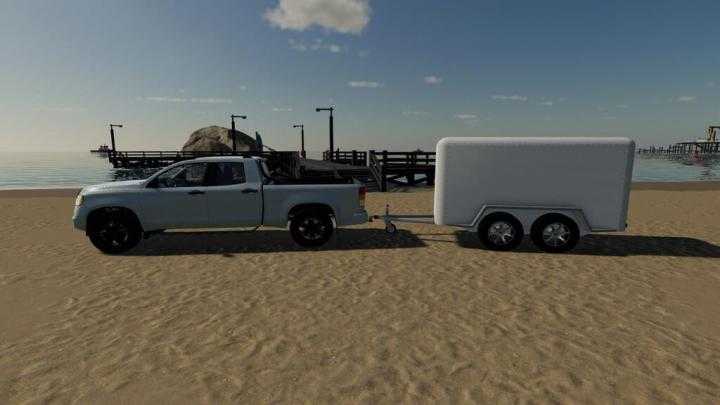 FS19 – Box Truck Trailer V1