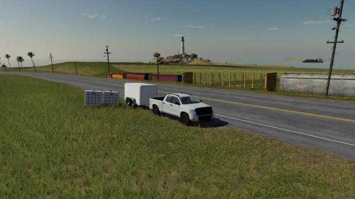 FS19 – Box Truck Trailer V1