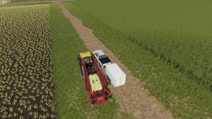 FS19 – Box Truck Trailer V1