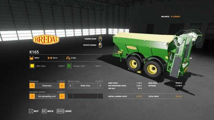 FS19 – Bredal 165