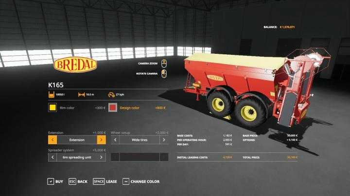 FS19 – Bredal 165