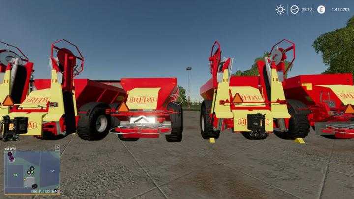 FS19 – Bredal K105 / K165 With Attacher Behind V1.2