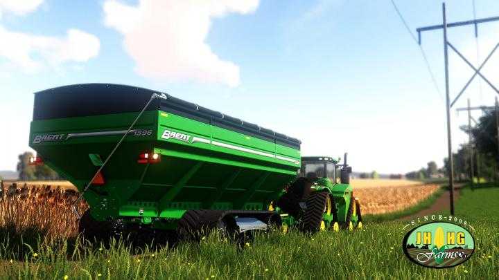 FS19 – Brent Avalanche 1596 Grain Carts V2