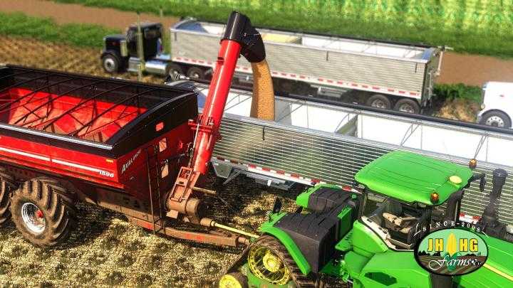 FS19 – Brent Avalanche 1596 Grain Carts V2