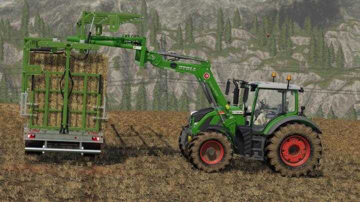 FS19 – Bressel And Lade Square Bale Tongs V1