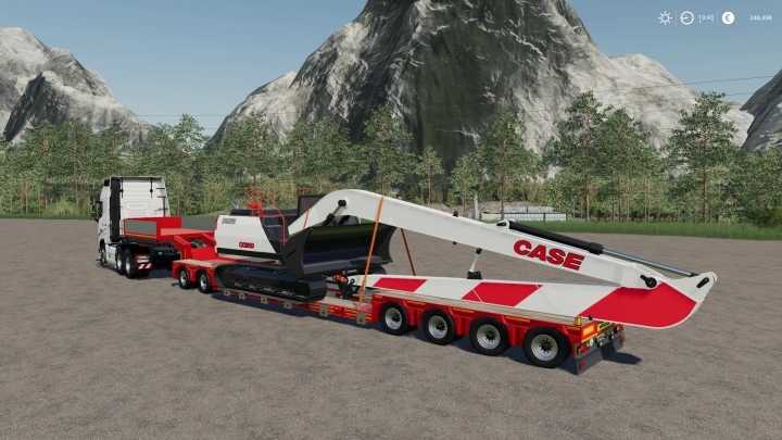 Broshuis 4+2 Axles Low Loader V1.1 FS19