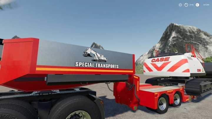 Broshuis 4+2 Axles Low Loader V1.1 FS19