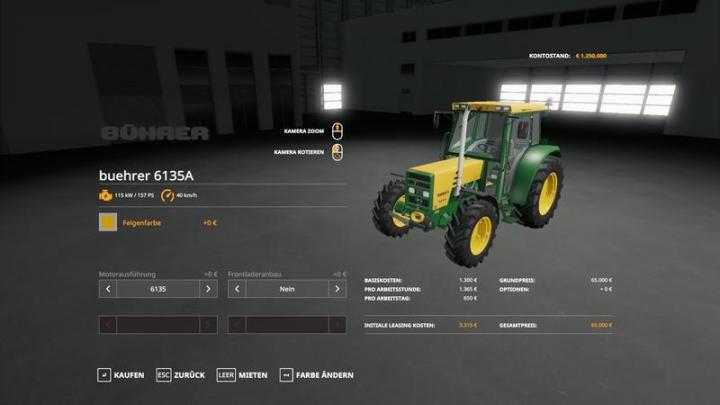 FS19 – Buhrer 6135 A V1.3