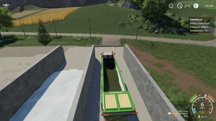 FS19 – Bunker Silo Hud V1