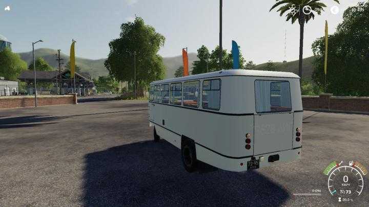 FS19 – Bus Kuban For The Map Village Yagodnoe V1.0.3