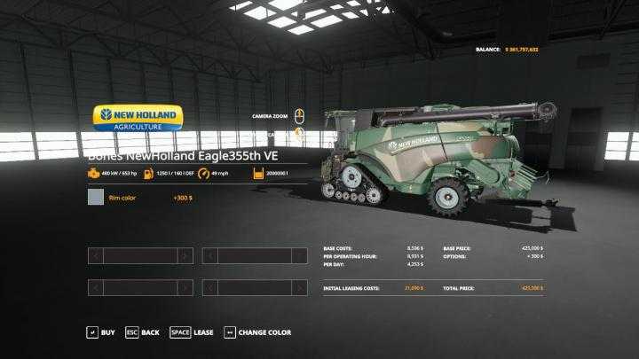 FS19 – Camo New Holland Pack V1