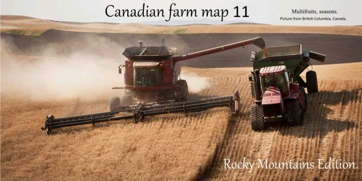 Canadian Farm Map V11.1 Rocky FS19