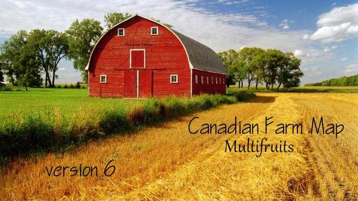 FS19 – Canadian Farm Map V6