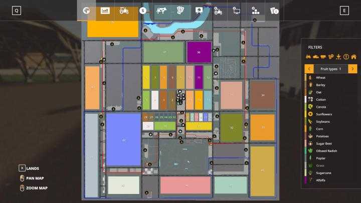 FS19 – Canadian Production Map. 8X Season V2