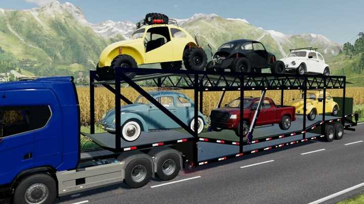 Car Transport Trailer V1.0.0.1 FS19