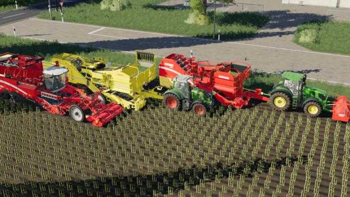 FS19 – Carrots, Onions And Cabbage Crops Potatoes And Sugarcane V1.5