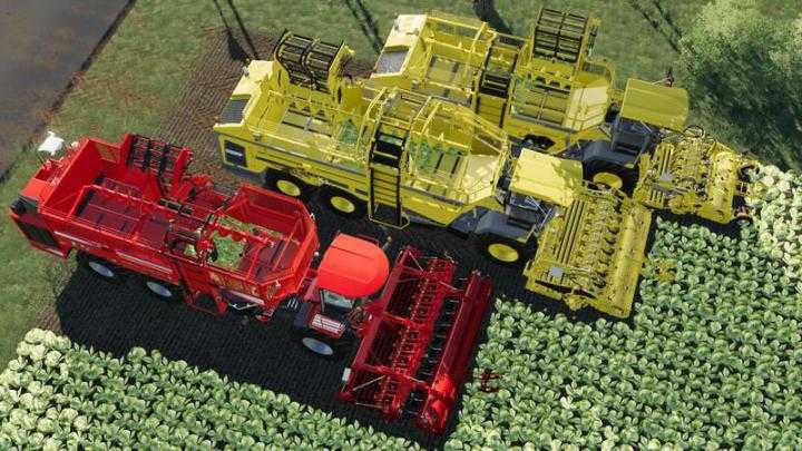 FS19 – Carrots, Onions And Cabbage Crops Potatoes And Sugarcane V1.5