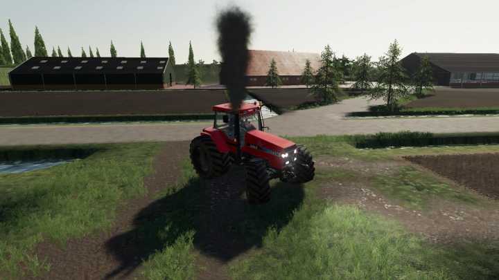 Case 7250 With Smoke V1.0 FS19