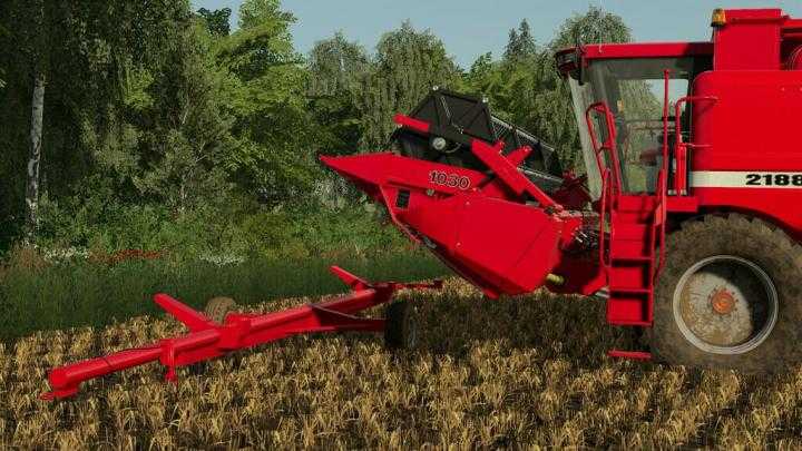 FS19 – Case Ih 1030 14Ft/18Ft/20Ft Cutter Trailer V1.2