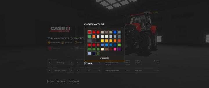 FS19 – Case Ih Maxxum By Gamling V1.0.0.2