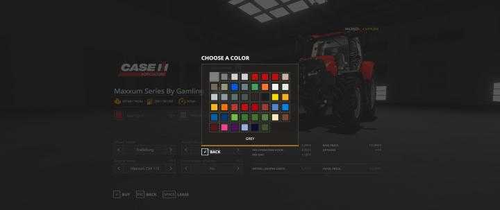 FS19 – Case Ih Maxxum By Gamling V1.0.0.2