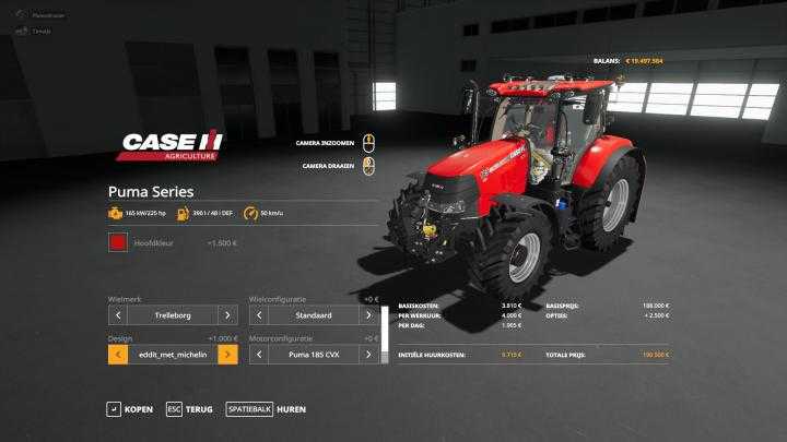 FS19 – Case Puma Series Edited V1