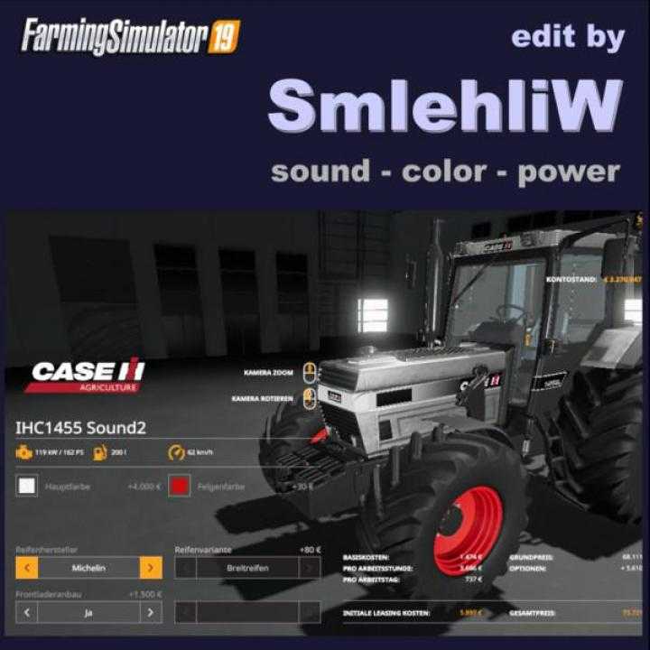 FS19 – Caseih 1455 Sound V1.3