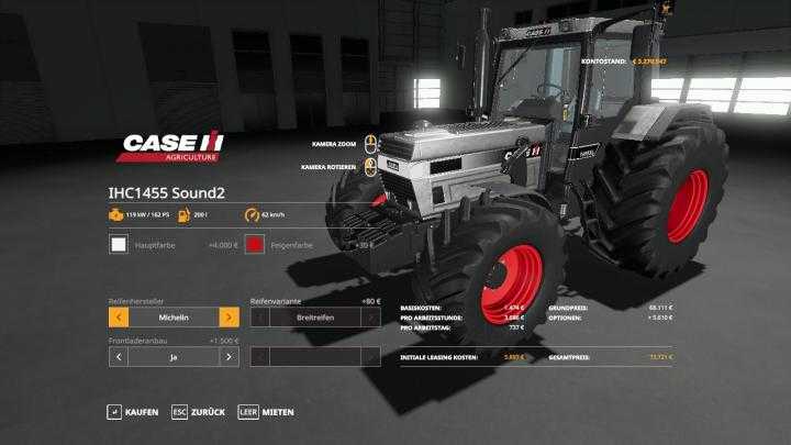 FS19 – Caseih1455 Sound V1.0.0.1