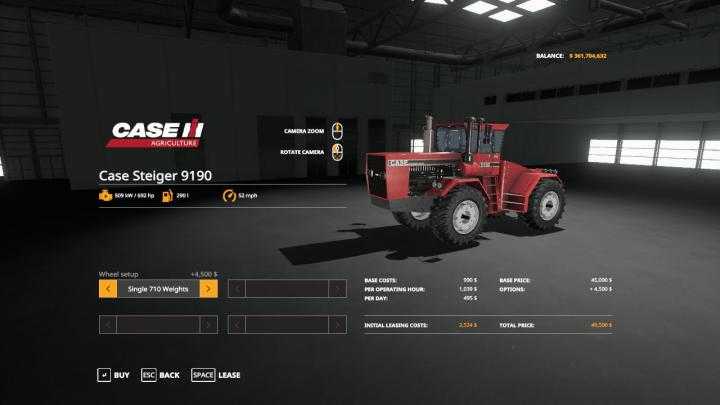 FS19 – Casesteiger 9190 Ve V1